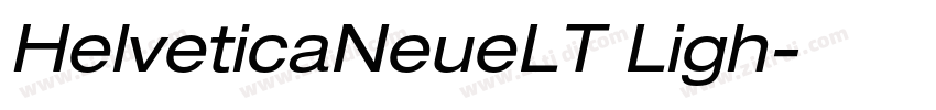 HelveticaNeueLT Ligh字体转换